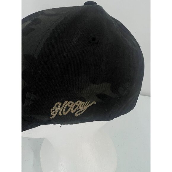 Hooey Texas A&M S/M Black Camo FlexFit Hat Aggies 12th Man College Cap - Picture 13 of 14